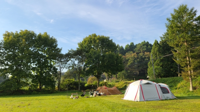 星が綺麗なキャンプ場 東北