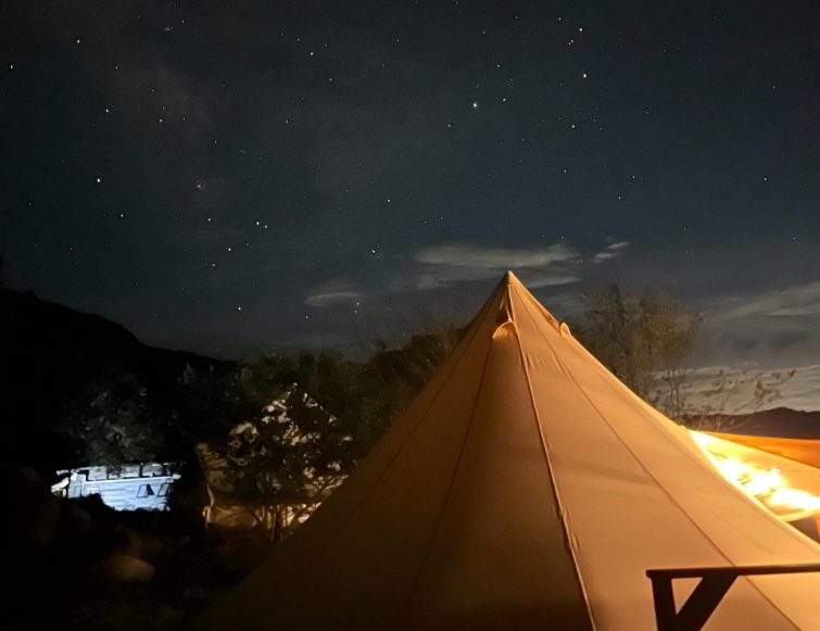 星が綺麗にみえるキャンプ場 長野県
