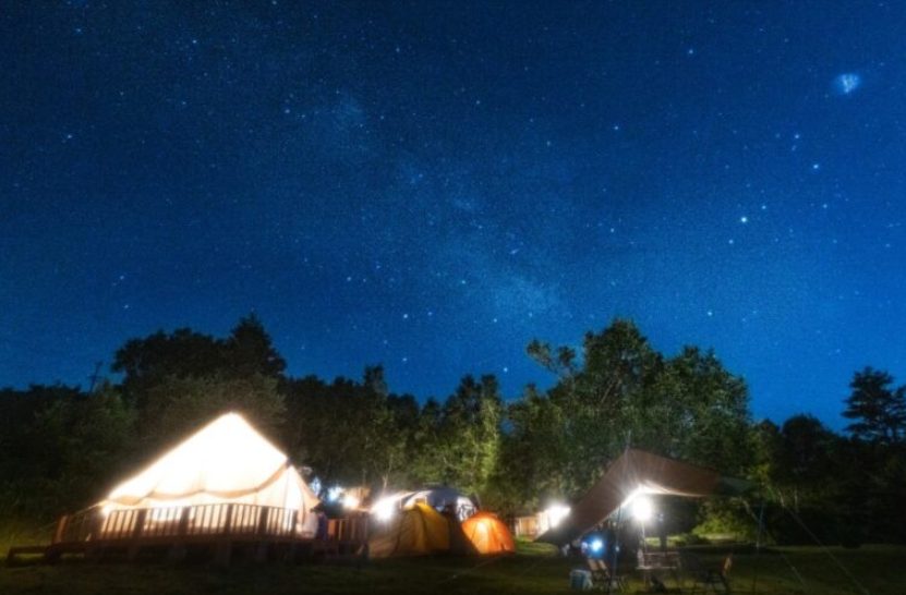 星が綺麗にみえるキャンプ場 長野県