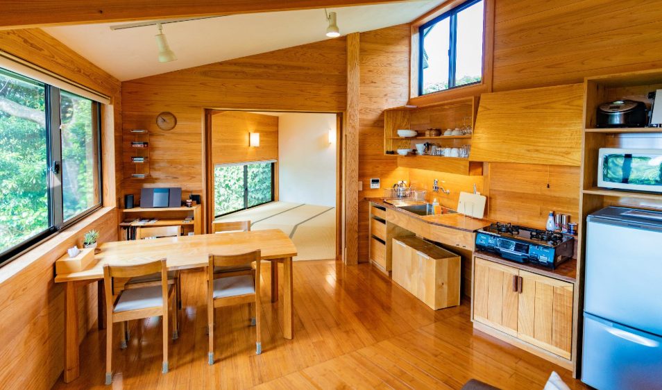 星が綺麗にみえるキャンプ場 九州 Cottage Views, YAKUSHIMA