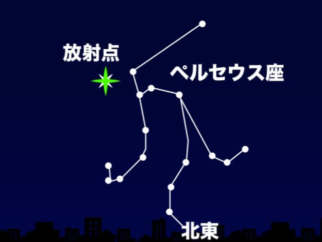 ８月　流星群　星空観察