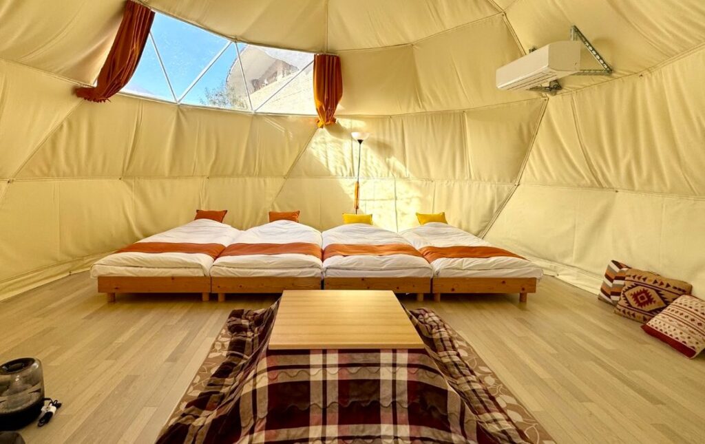 岐阜県　安い料金　グランピング