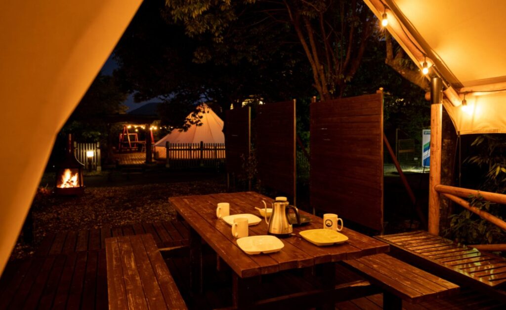 岐阜県　安い料金　グランピング