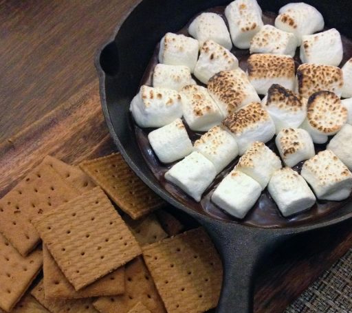 焚き火　スモア　クラッカー