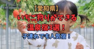 愛知県　いちご狩り　子連れ