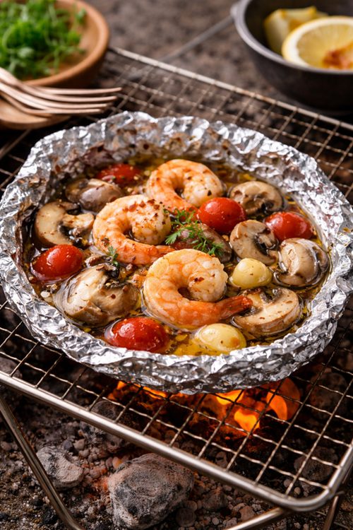 焚き火料理でホイル焼きおすすめ